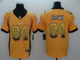 Nike 2018 Pittsburgh Steelers #84 Brown Drift Fashion Color Rush Limited Jersey