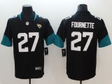 Mens NFL Jacksonville Jaguars #27 Fournette Black Vapor Limited Jersey