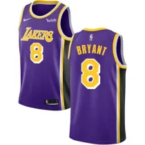 Men's Nike Los Angeles Lakers #8 Kobe Bryant Purple NBA Swingman Statement Edition Jersey
