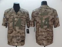 2018 NFL Men's Nike Minnesota Vikings #14 Diggs Salute To Service Jersey