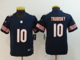 NFL Chicago Bears #10 Trubisky Blue Vapor Limited Youth Jersey