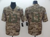 2018 NFL Men's Nike New York Giants 13 Beckham jr Salute To Service Jersey