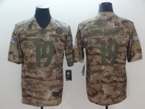 2018 NFL Men's Nike Pittsburgh Steelers 19 Smith-schuster Salute To Service Jersey