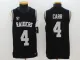 NFL Oakland Raiders #4 Carr Black Limited Tank Top Jersey