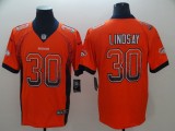 Nike 2018 Denver Broncos #30 Lindsay Orange Drift Fashion Color Rush Limited Jersey