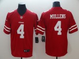 Men's San Francisco 49ers #4 Mullen Red Vapor Untouchable Limited Player Jersey