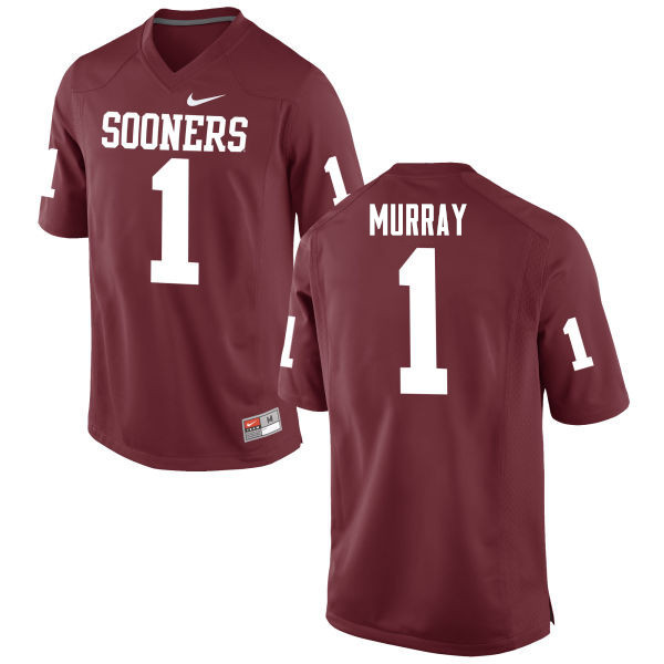 Youth 2018 NCAA Oklahoma Sooners #1 Kyler Murray Red College Football Jersey