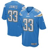 NFL Los Angeles Chargers 33 Derwin James Nike Light Blue 2018 NFL Draft Game Men Jersey