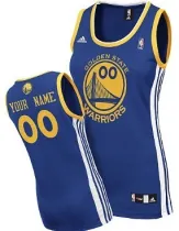 Blue Warriors Custom Road Women NBA Jersey