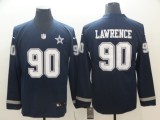 Men's Dallas Cowboys #90 Lawrence Teams Nike Therma Long Sleeve Jersey