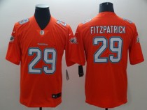 Men's Miami Dolphins 29 Minkah Fitzpatrick Orange Vapor Untouchable Limited Jersey