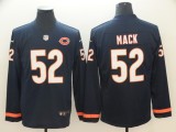 Men's Chicago Bears 52 Khalil Mack Teams Nike Therma Long Sleeve Jersey