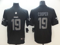 Nike 2018 Dallas Cowboys #19 Amari Cooper Fashion Impact Black Color Rush Limited Jersey