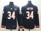 Men's Chicago Bears 34 Payton Teams Nike Therma Long Sleeve Jersey