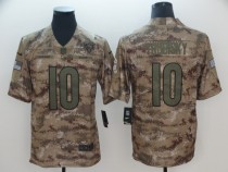 Nike Chicago Bears 10 Trubisky Camo Salute to Service Retired Player Limited Jersey