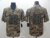 Nike Atlanta Falcons #18 Ridley Camo Salute to Service Retired Player Limited Jersey