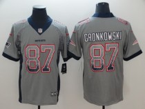 Nike 2018 New England Patriots 87 Gronkowski Drift Fashion Color Rush Limited Jersey