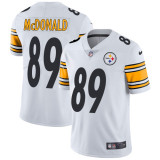 Nike Pittsburgh Steelers #89 Vance McDonald White Vapor Untouchable Limited Jersey