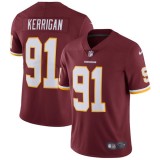 Men's Nike Washington Redskins #91 Ryan Kerrigan Burgundy Red Team Color Vapor Untouchable Limited Jersey