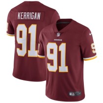 Men's Nike Washington Redskins #91 Ryan Kerrigan Burgundy Red Team Color Vapor Untouchable Limited Jersey