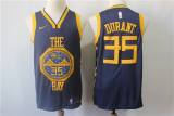 Nike Golden State Warriors City Edition Swingman #35 Kevin Durant Jersey