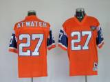 Orange Steve Atwater Broncos Throwback 1994 Mitchell and Ness #27 Jersey