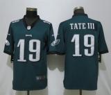 Men's Nike Philadelphia Eagles #19 Golden Tate Green Vapor Untouchable Limited Player Jersey