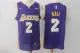 NBA Los Angeles Lakers #2 Ball Purple Jersey