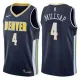 NBA Denver Nuggets #4 Milisap Statement Blue 2018-19 Jersey