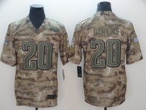 2018 NFL Men's Nike Philadelphia Eagles #20 Dawklns Salute To Service Jersey