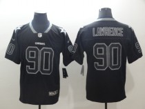 Nike 2018 Dallas Cowboys #90 Lawrence Lights Out Black Color Rush Limited Jersey