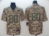 Nike San Francisco 49ers #80 Rice Camo Salute to Service Retired Player Limited Jersey