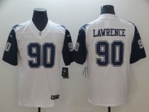 Nike Dallas Cowboys #90 Lawrence White Thanksgiving Color Rush Limited Jersey