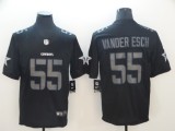 Nike 2018 Men's Dallas cowboys #55 Vander Esch Fashion Impact Black Color Rush Limited Jersey