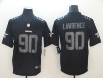 Nike 2018 Dallas Cowboys #90 Lawrence Fashion Impact Black Color Rush Limited Jersey