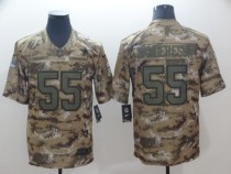 Nike Dallas cowboys #55 Vander Esch Camo Salute to Service Retired Player Limited Jersey