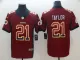 Men's  Washington Redskins #21 Taylor Red Drift Fashion Color Rush Limited Jersey