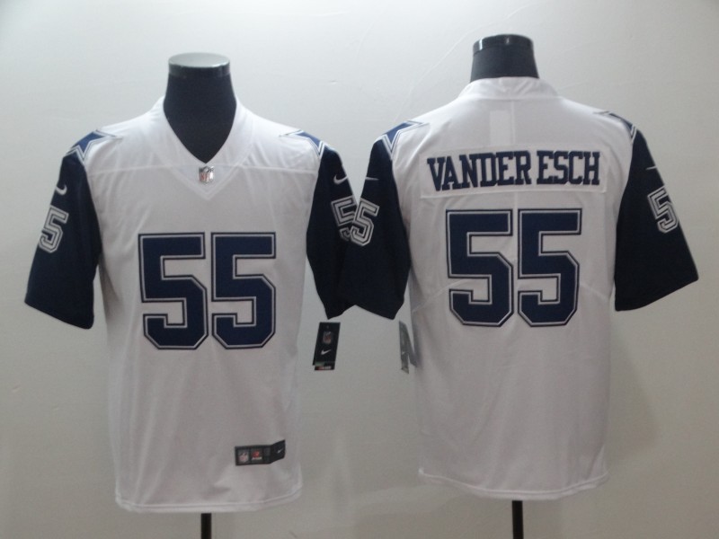 US$ 23.00 - NFL Dallas Cowboys #55 Vander Esch White Thanksgiving Color ...