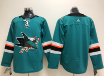 Adidas Sharks Teal Alternate Stitched NHL Blank Jersey