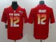 Men's AFC New England Patriots #12 Tom Brady Red 2019 Pro Bowl NFL Game Jersey