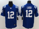 NFL Indianapolis Colts #12 Luck Blue Vapor Limited Jersey