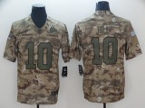 Nike Kansas City Chiefs #10 Hill Camo Salute to Service Retired Player Limited Jersey