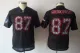 Mens New England Patriots #87 Rob Gronkowski Black Jersey