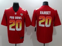 Men's AFC Jacksonville Jaguars #20 Jalen Ramsey Red 2019 Pro Bowl NFL Game Jersey