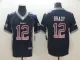Nike 2018 England Patriots #12 Brady Drift Fashion Color Rush Limited Jersey