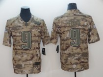 Nike Philadelphia Eagles #9 Foles Camo Salute to Service Retired Player Limited Jersey