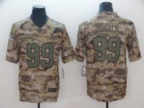 Nike Los Angeles Rams #99 Donald Camo Salute to Service Retired Player Limited Jersey