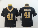 Youth New Orleans Saints #41 Kamara Black Vapor Untouchable Limited NFL Jersey