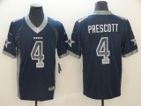 Nike 2018 Dallas Cowboys #4 Prescott Blue Drift Fashion Color Rush Limited Jersey