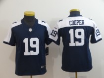 Youth Dallas Cowboys #19 Amari Cooper White Thanksgiving Vapor Untouchable Limited Jersey